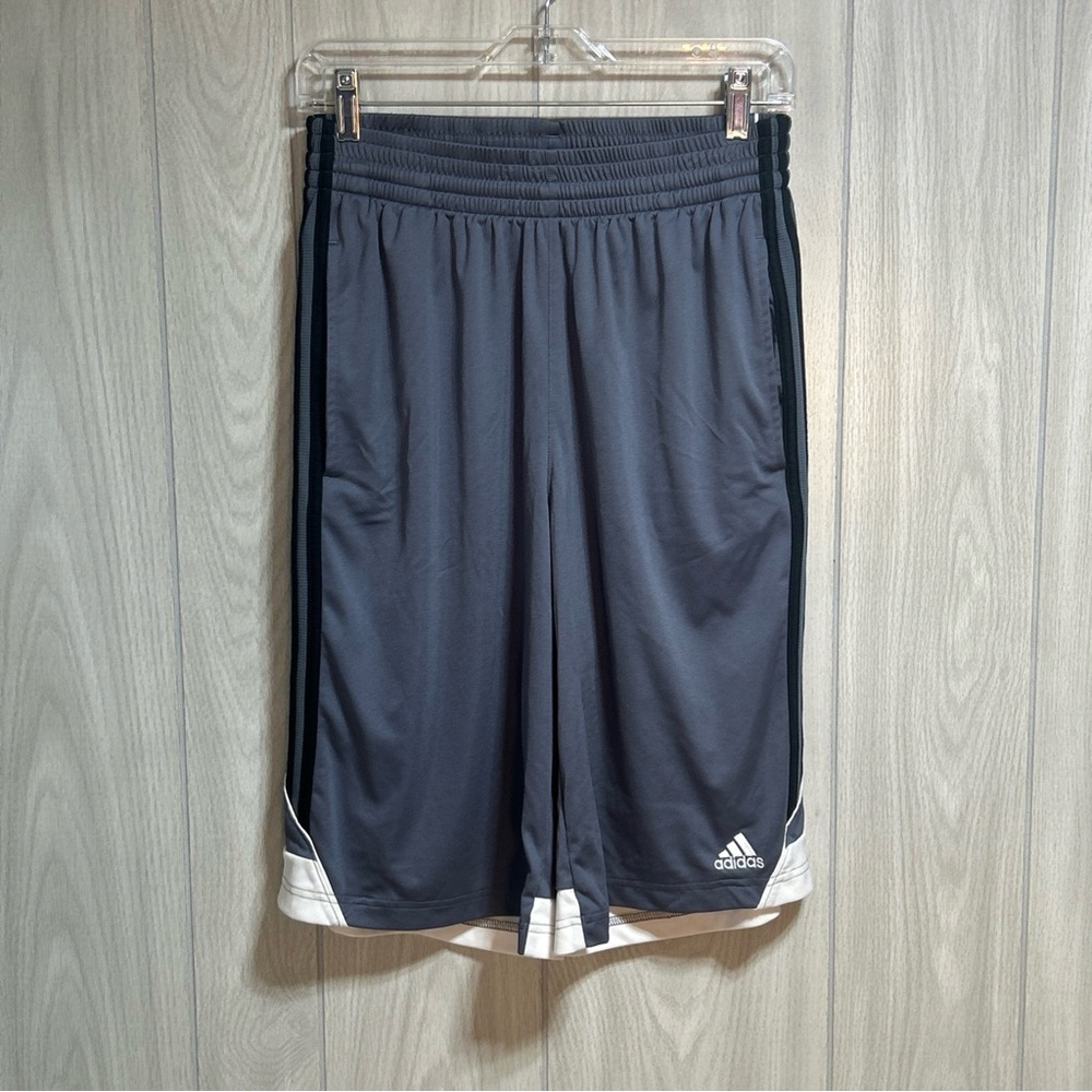 Adidas Gray Climate Athletic Shorts Size Small